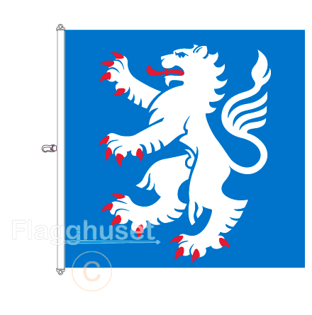 Halland flagga 200x200 cm