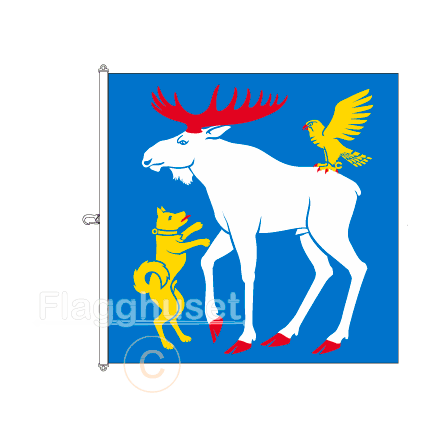 Jmtland flagga 200x200 cm