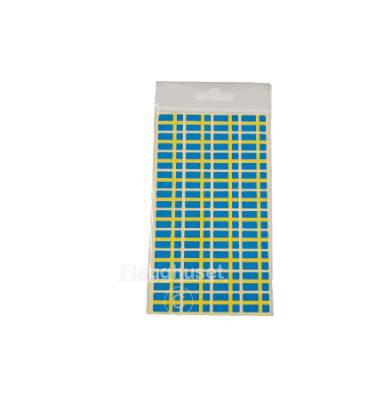 Klistermrke sverigeflagga 80 st/frp