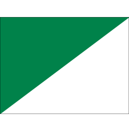 Racing gr�n/vit 70x90 cm