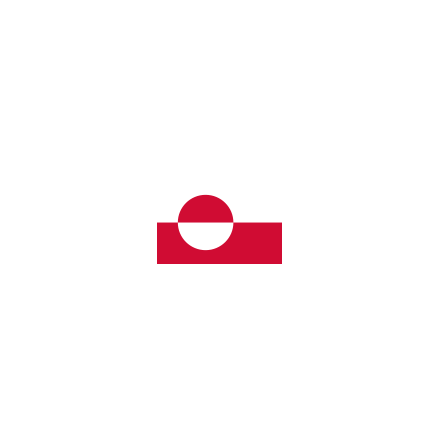 Grönland fasadflagga (30 - 150)