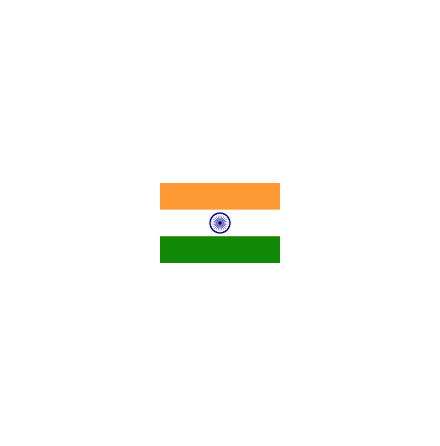 Indien Fasadflagga 