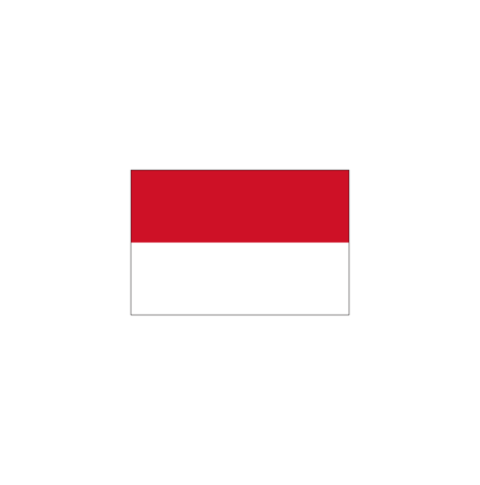 Indonesien Flagga