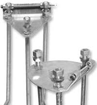 Flaggstångsfäste berg